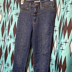 *EUC*Levi’s 721 Front Yoke Detailed High Rise Skinny Ankle Jeans sz 28